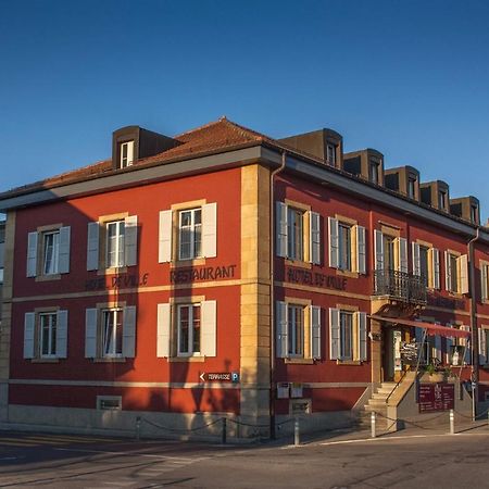 Hotel De Ville D'Yvonand Ngoại thất bức ảnh