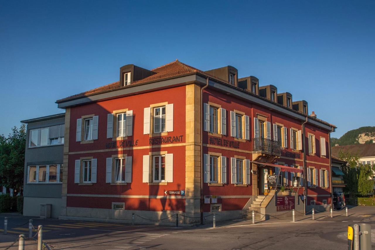 Hotel De Ville D'Yvonand Ngoại thất bức ảnh